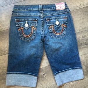 Women’s True Religion Rainbow Sophie Jean Shorts